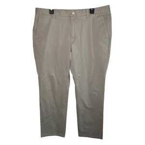 Bonobos 2 Pair Mens Slim Fit Chino Pants 38x30 Beige & Gray Khaki Cotton Blend